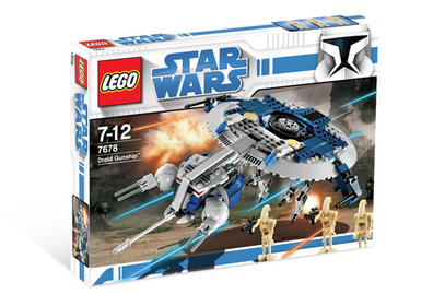 LEGO Set-Droid Gunship-Star Wars / Star Wars Clone Wars-7678-1-Creative Brick Builders